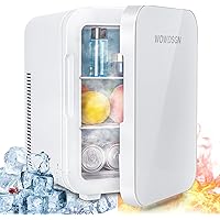Skincare Mini Fridge for Bedroom -2021 Newest WOWDSGN 12 Litres Portable Mini Refrigerator Compact Cooler Warmer for…