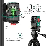 HYCHIKA Green Laser Level 45M Self Leveling Horizontal Vertical Cross USB view 7