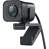 Logitech StreamCam Premium Webcam for Streaming and Content Creation, Full HD 1080p 60 fps, Works with Microsoft Teams, Google Meet, Zoom, Nintendo Switch 2&rsquo;s new GameChat mode, for PC/Mac &ndash; Graphite