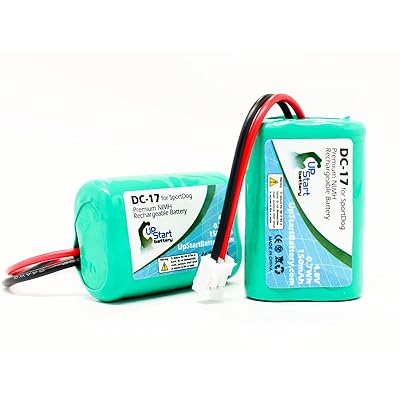 2-Pack DC-17 Battery for SportDog Dog Training Liberia Ubuy