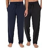 Fruit of the Loom Men's Extended Sizes Jersey Knit Sleep Pajama Lounge Pant (1 & 2 Packs)