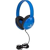 Egghead Heavy Duty Kids&rsquo; Headphone w/Tangle-Free Cord, Blue