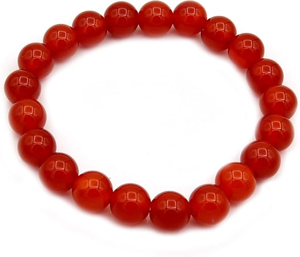 Red Jade Bracelet Jade Beaded Bracelet Womens Red Bracelet Mens Red