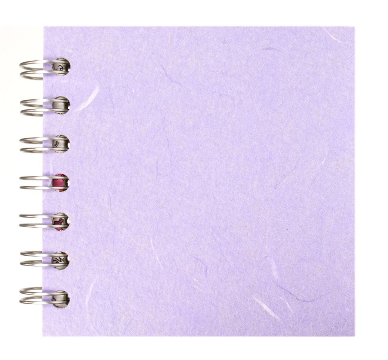 Pink Pig 4x4 Posh Silk Pig White Paper Sketchbook - Lilac
