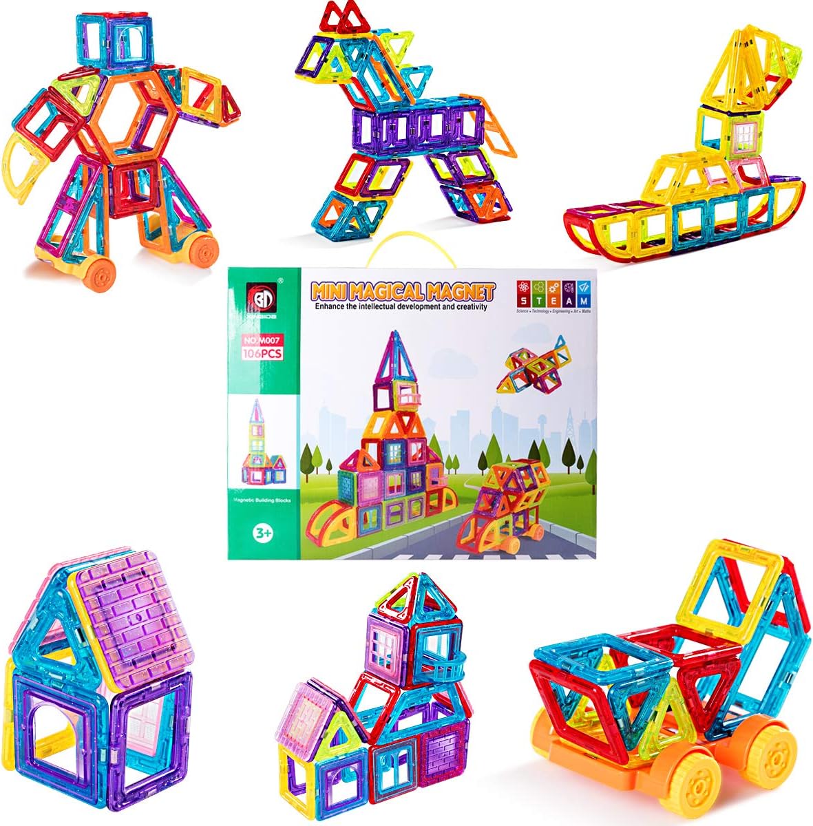 crenova magnetic building blocks