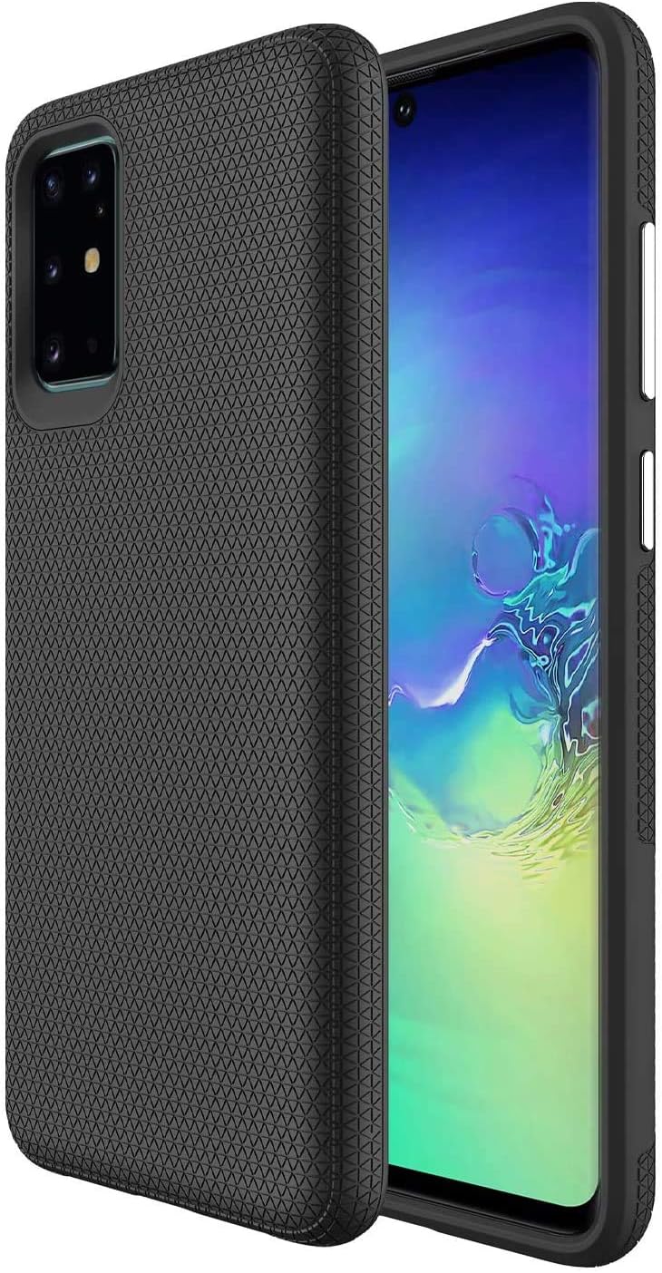 iblunt Original Case for Samsung Galaxy Note9 Note 9 2018 Unique Premium Luxury Alcantara Style Cover Durable and Resistant Shock Absorption Drop Protection Defender Series Colour - BLACK