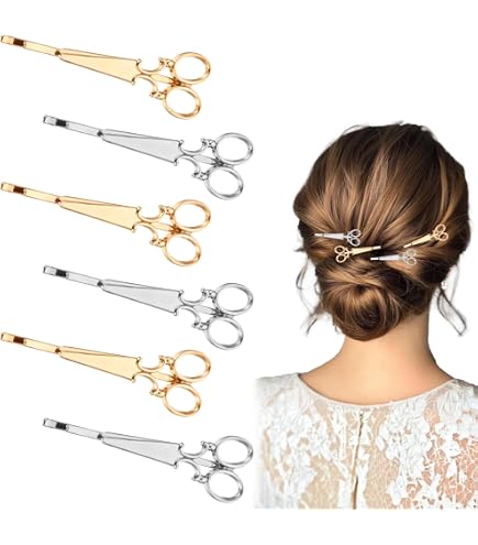 Amazon.com : Hair Stylist Gifts: Scissor Hair Clips  display picture 1