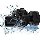hygger Aquarium Wave Maker Circulation Pump, 792 GPH Ultra-silence Fish Tank Powerhead with Strong Magnet Suction Base for Freshwater or Saltwater Fish Tank, 360&deg; Rotating Submersible Water Pump