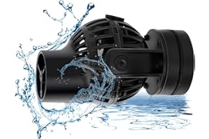 hygger Aquarium Wave Maker Circulation Pump, 792 GPH Ultra-silence Fish Tank Powerhead with Strong Magnet Suction Base for Freshwater or Saltwater Fish Tank, 360° Rotating Submersible Water Pump