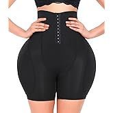 Figninget Padded Shapewear Hip Pads Shapewear Tummy Control Butt Padded Underwear For Women