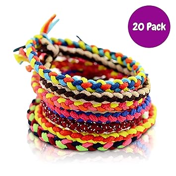 Amazon Com Twisted Cute Hair Ties For Girls And Women No