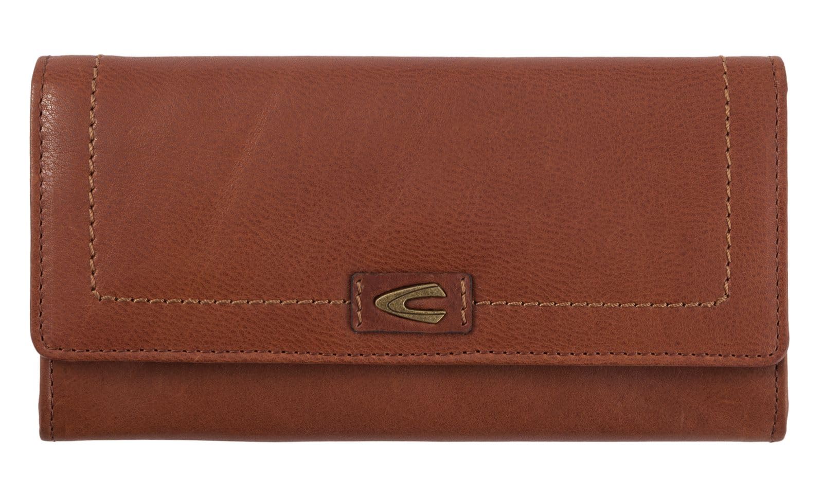 camel active woman, Tarma, Portemonnaie Damen, Geldbörse, Echtes Leder, RFID Schutz, 298 703 22, Braun, 19,2x3x10 cm