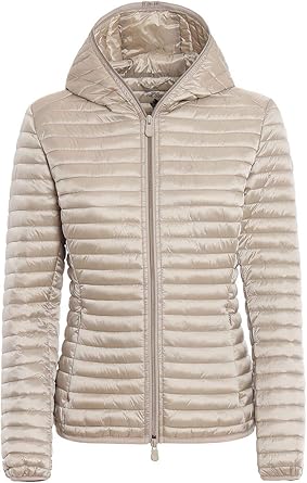 Save the duck Luxury Fashion Mujer D3362WIRIS800129 Beige Plumífero | Temporada Outlet: Amazon.es: Ropa y accesorios