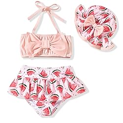 18-24 Months Infant Baby Girls Swimsuit Watermelon