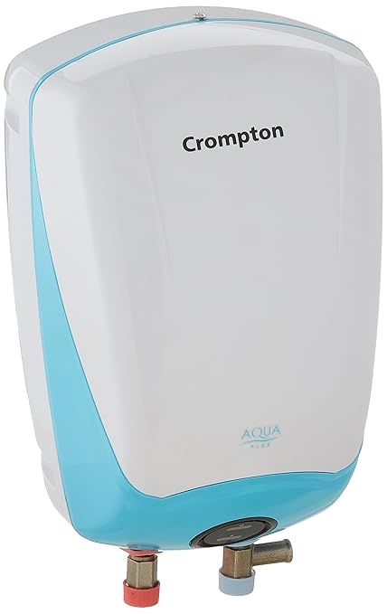 Crompton Aqua Plus IWHAQUAPLUS (3KW) 3-Liter Vertical Instant Water Heater (Blue/White)