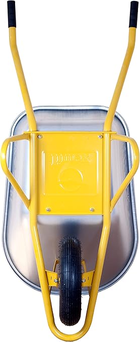 LIMEX Profi Baukarre Schubkarre gelb 100 L Schiebekarre - LX11002230 ***NEU/2.WAHL*** (Generalüberholt)