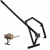 Timberjack Log Roller Lifter, 50.8" Long Handle Log Roller Tool | Adjustable Cant Hook Log Lifter, Ups to 25" in Dia Logging Tools, Heavy Duty Steel Log Jack for Rolling and Raising Up Logs