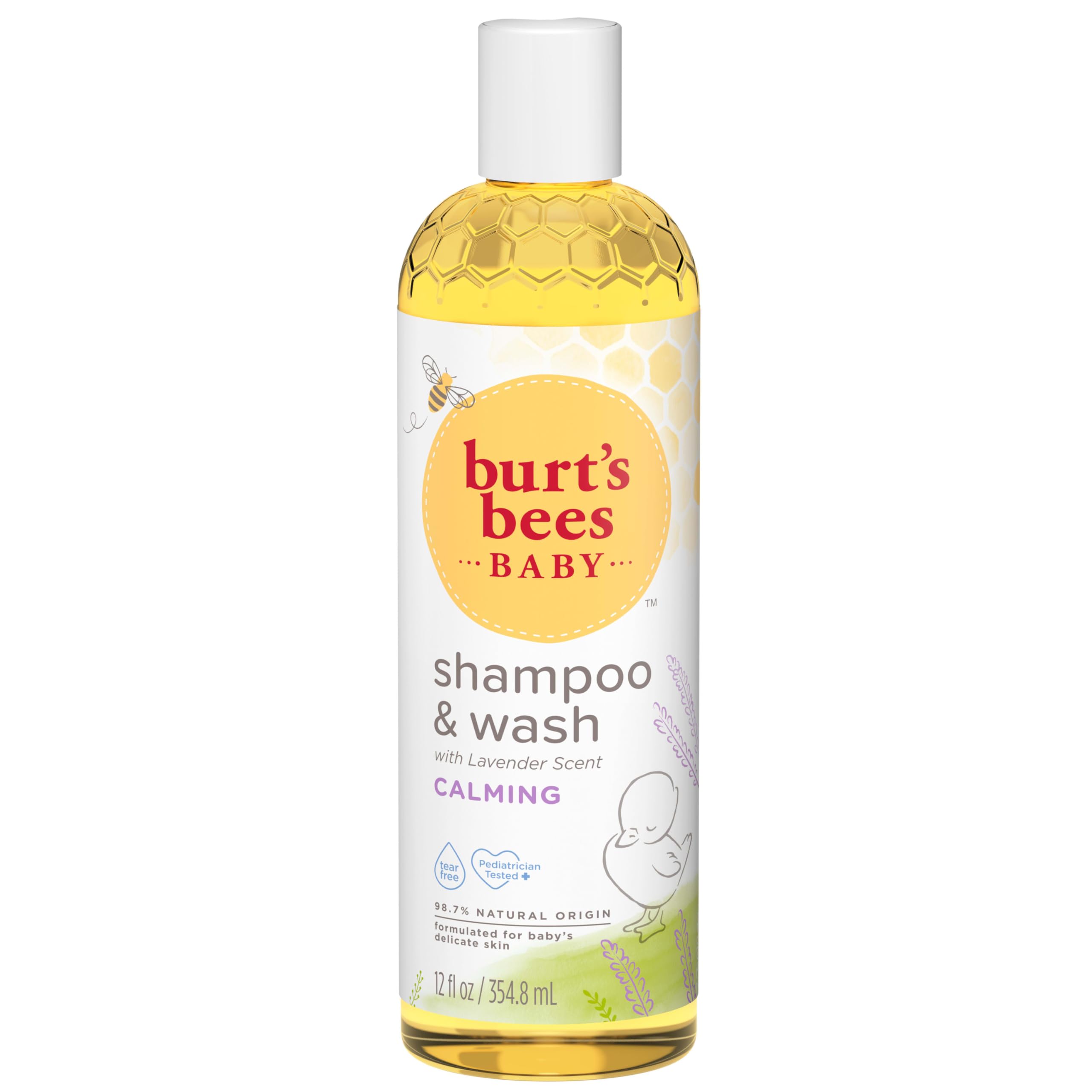 Burt's Bees Calming Shampoo and Body Wash, 12 oz