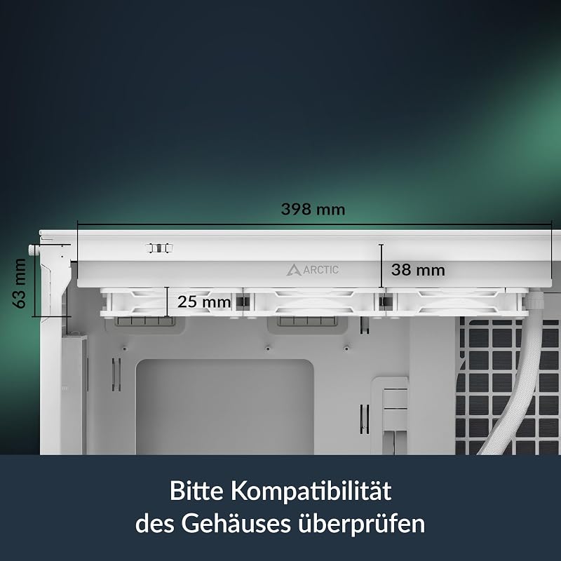 Liquid Freezer III Pro 360 A-RGB (weiß) - Wasserkühlung PC