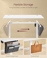 VASAGLE Electric Standing Desk 60x120cm 72-120cm 4 Memory Heights view 4