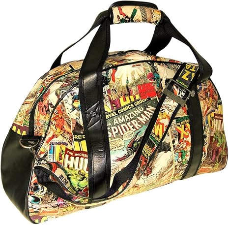 marvel comics duffle bag
