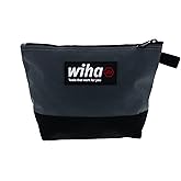 Wiha 91473 Cordura Multi Purpose Heavy Duty Zipper Tool Pouch