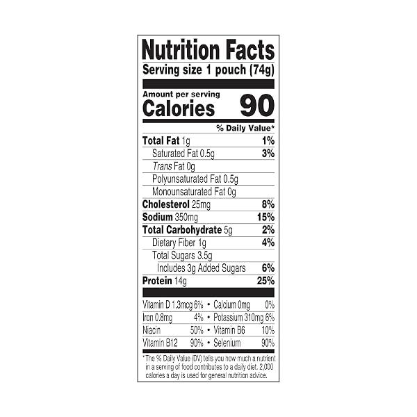 STARKIST TUNA CREATIONS HONEY BBQ POUCH (2.6 OZ – 1 PACK) WILD CAUGHT, HIGH PROTEIN SHELF STABLE SEAFOOD, GLUTEN FREE, SOY FREE, NO DRAINING, READY TO EAT FOR SALADS AND SANDWICHES