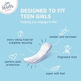 Lil-Lets Teens Liners X64 Petite & Slim Pantyliners Unscented view 3