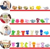 HONGCI 3Pc Funny Santa Deer Snowman Pop Out Eyes Squeeze Toy Fidget Stress view 5
