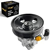 TINJO 0054662201 Power Steering Pump w Pulley for Mercedes GL ML E S Class | Fit for GL/ML/R/S/CL/CLS/E 2006-2012 3.5/4.7/5.5L V6/V8, Replaces 0054662001, 21-120, AA121-120, w/Pulley, w/o Reservoir