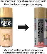 Rust-Oleum Painter's Touch 400ml Khaki Gloss Spray Paint Aerosol view 2
