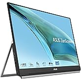 ASUS ZenScreen 24” (23.8” viewable) 1080P Portable USB-C Monitor (MB249C) - Full HD, IPS, Speakers, Multi-Stand Design, Kicks
