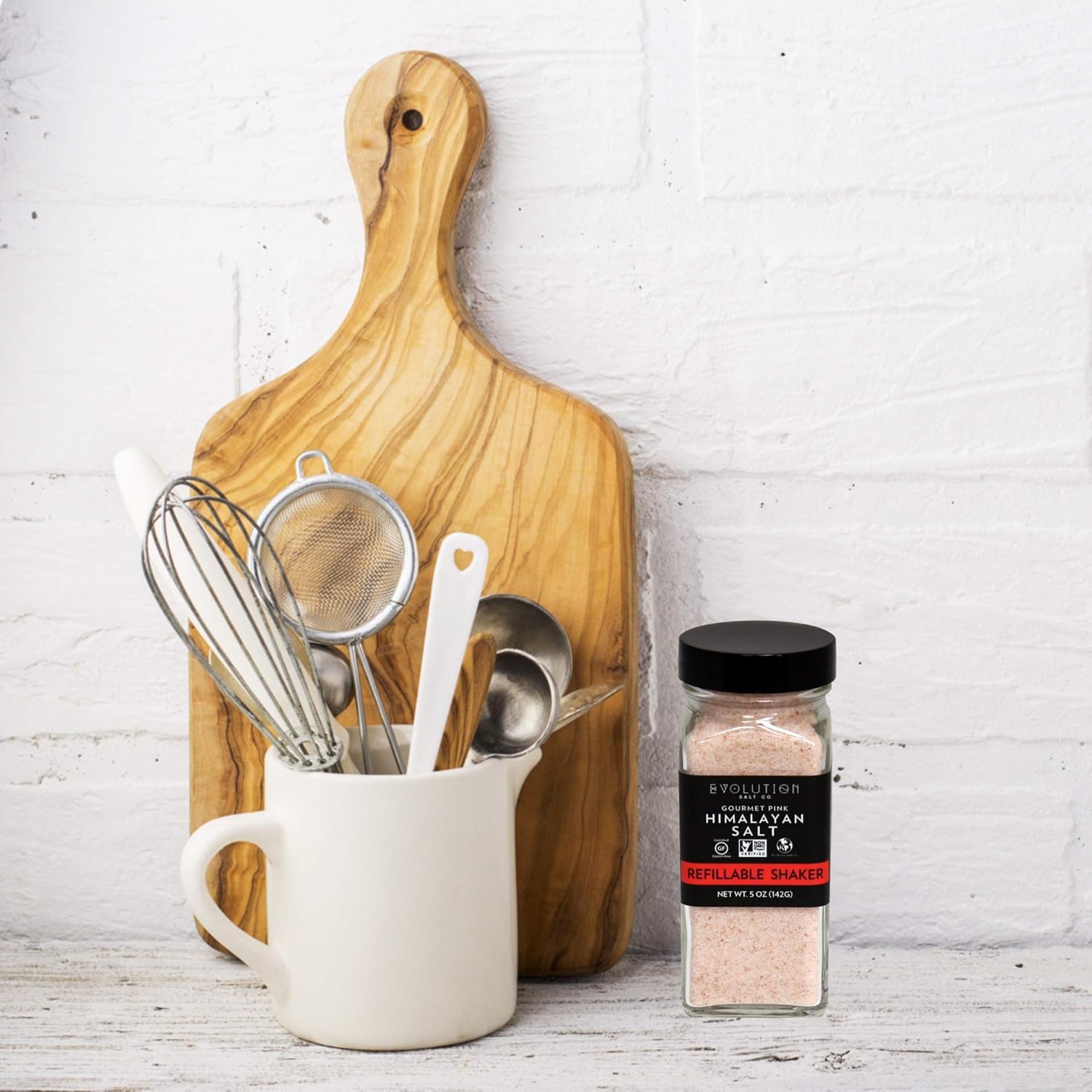 Evolution Salt Gourmet Pink Himalayan Fine Grind, 5 lb : Grocery & Gourmet Food
