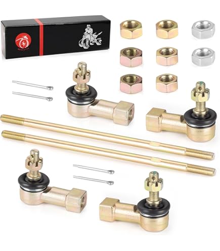 2 Sets Of Tie Rod End Kit For Honda TRX450R 450 R 2004 2005 2006 - Foto 13