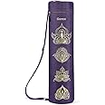 Gonex Yoga Mat Bag, Yoga Mat Carrier Full-Zip Exercise Yoga Mat Carry Bag for Women Men with 2 Multi-Functional Storage Cargo Pockets Extra Wide Adjustable Shoulder Strap