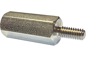 Lyn-Tron, 18-8 Stainless Steel, Male-Female, M8-1.25 Screw Size, 13mm Hex Size, 44mm Body Length (Pack of 5)