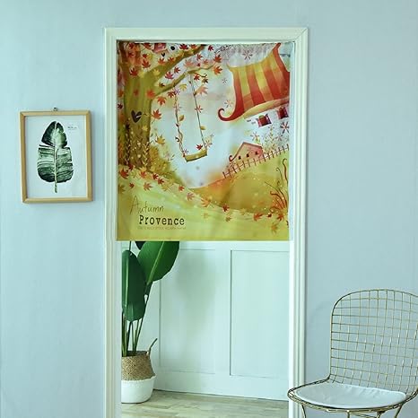 Amazon.de: GneatFun HerbstProvence Vorhang für Türen, Fenster, Fenster