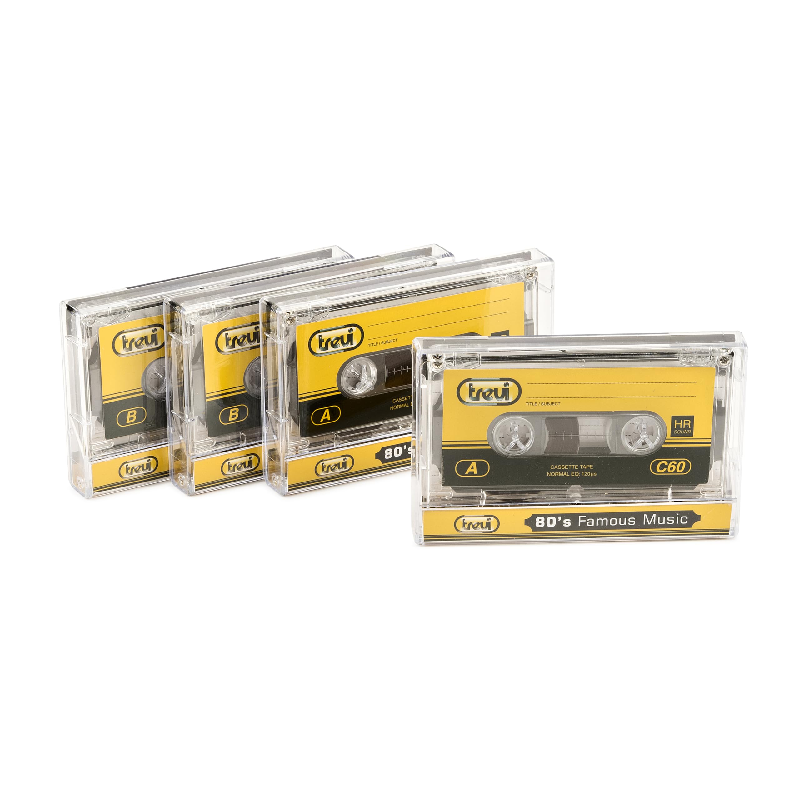 Trevi 0C60P4 Audiocassette Yellow