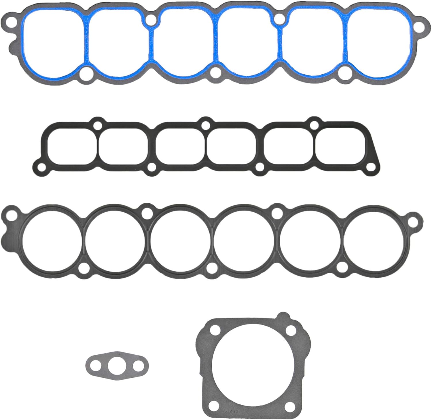 amazon com fel pro ms 97135 upper intake plenum gasket set automotive amazon com