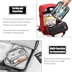 MODENGKONGJIAN TSA Approved Toiletry Bag, 3 Pcs