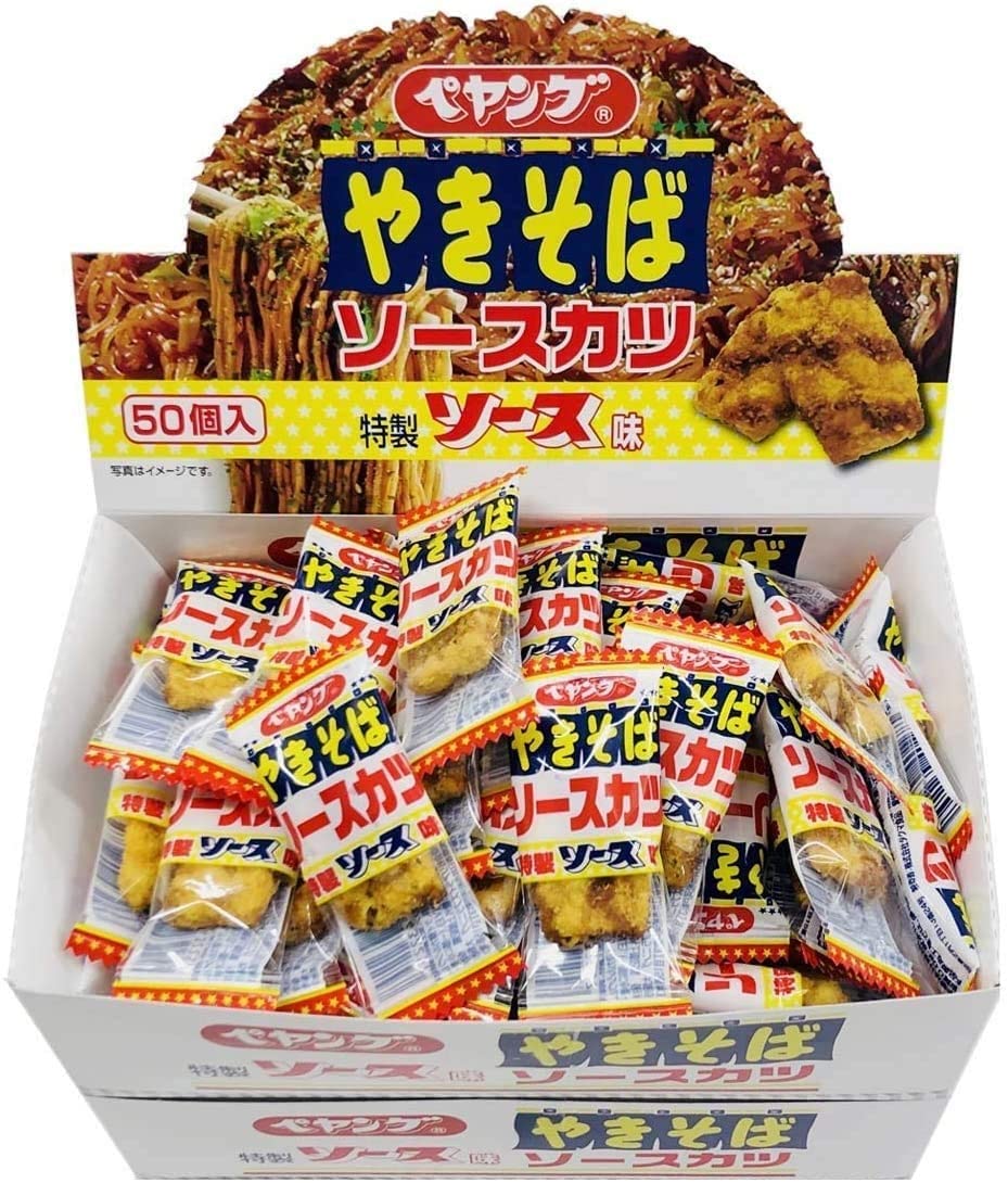 まるか食品 ペヤングソースカツスナック 50袋の商品画像