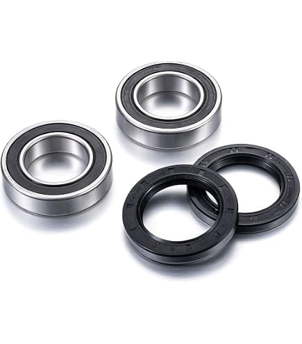 Caltric Front Wheel Bearing & Seals Kit – Fits Yamaha Warrior 350 YFM350 1987-1996 – 2 Bearings, 2 Seals