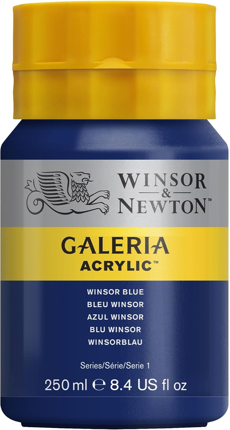 Winsor & Newton Galeria Acrylic 250ml WINSOR BLUE, 250 ml (Pack of 1)