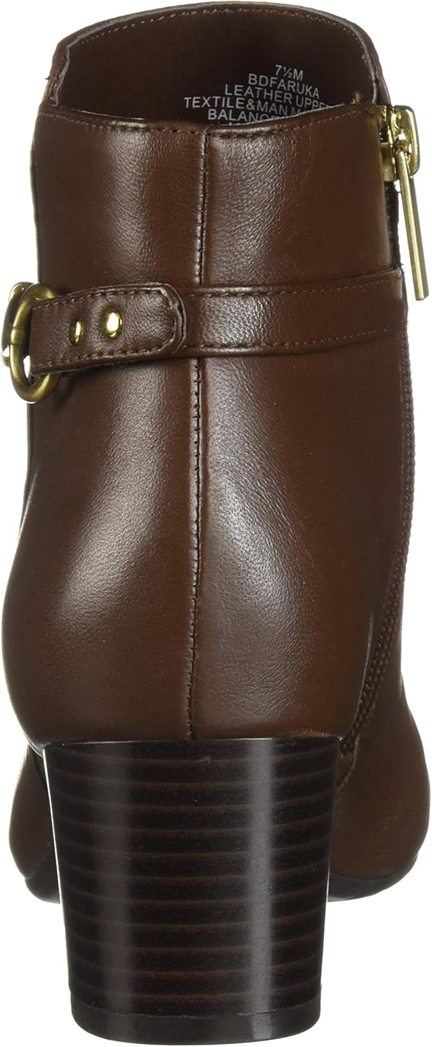 bandolino faruka block heel zip booties