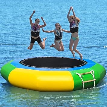 blow up water trampoline