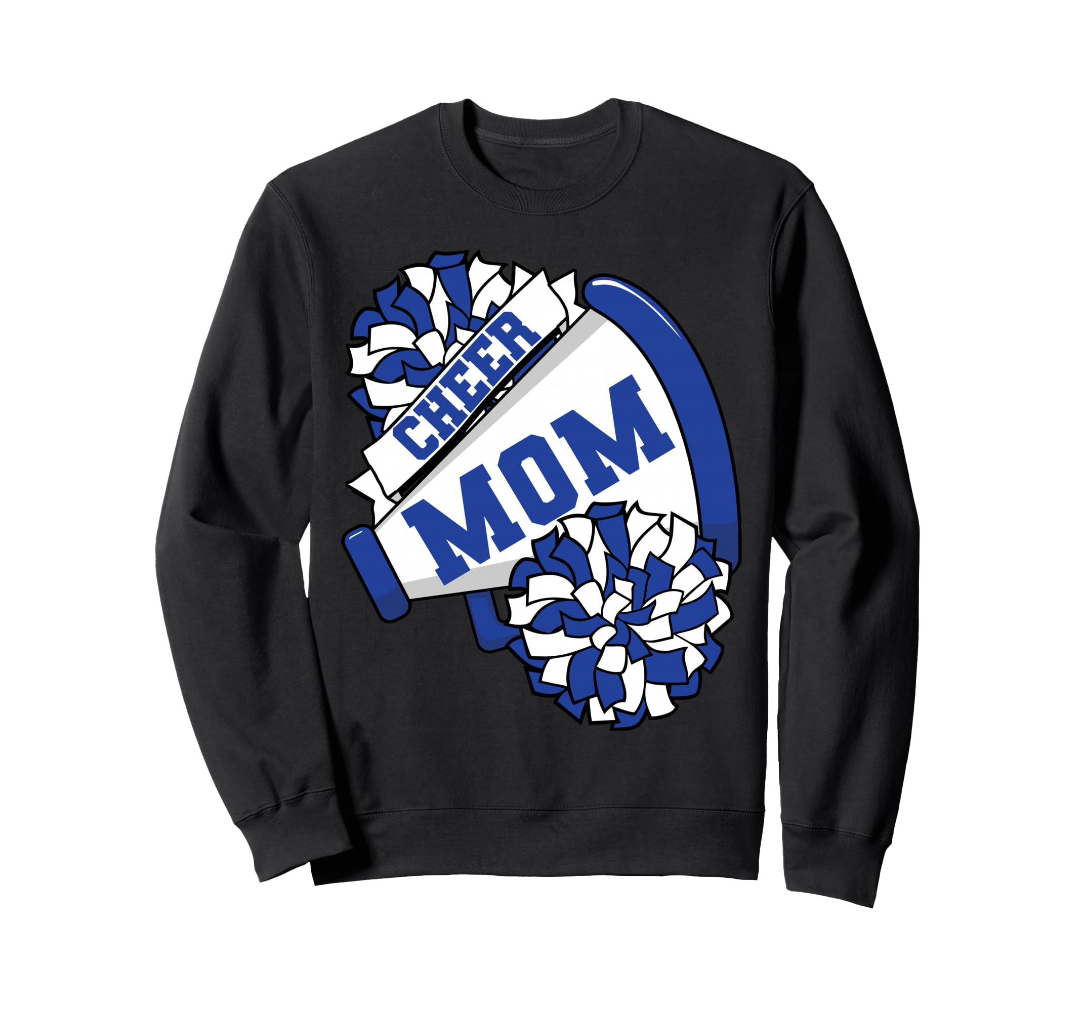 Photo 1 of *** ROYAL *** Cheer Mom For Proud Mama Of Your Favorite Cheerleader Blue Sweatshirt S