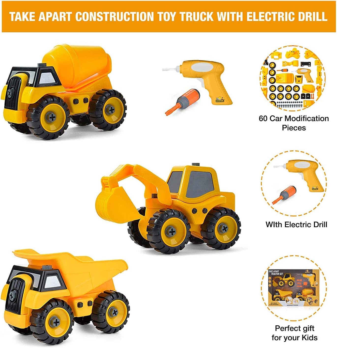 cat take apart digger