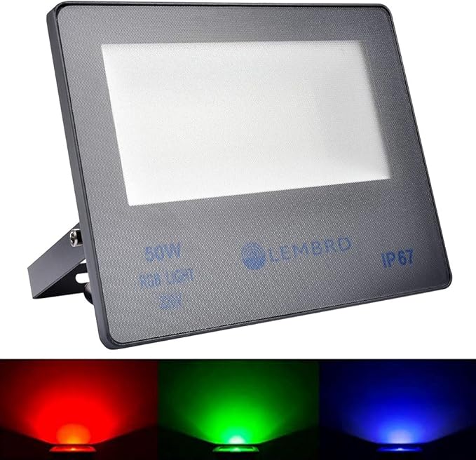 LED Foco Proyector RGB Led Para Exterior, 50W IP67 Foco LED ...