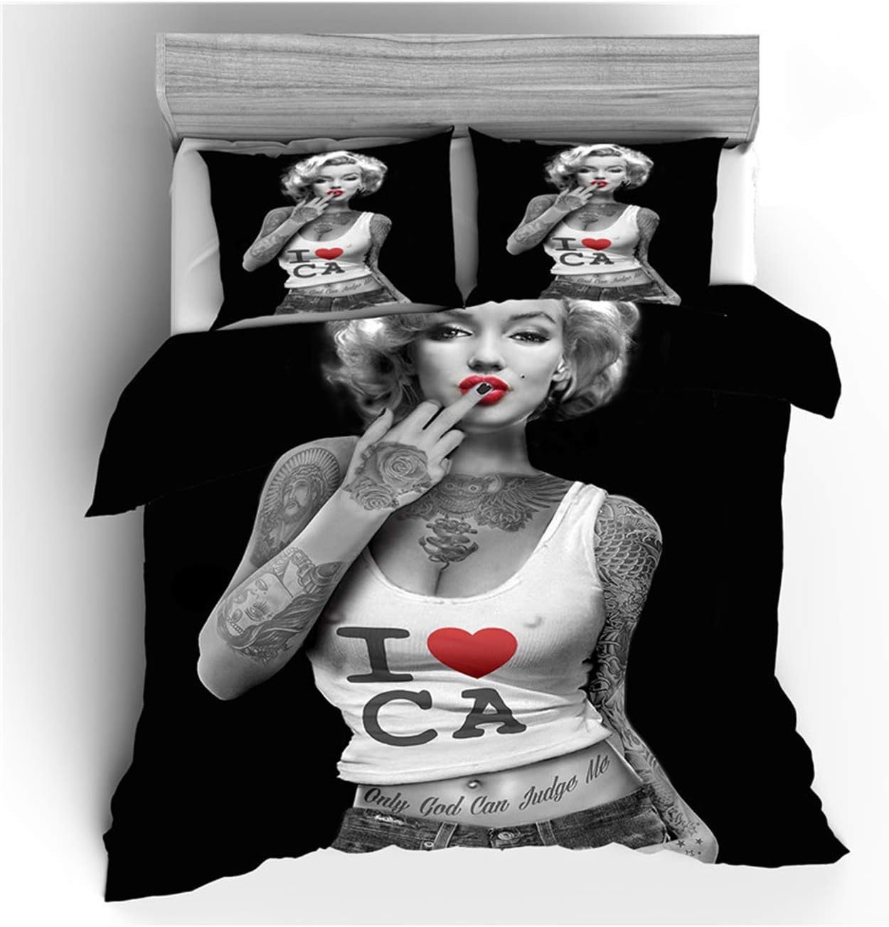 Sábanas y fundas de almohada Conjunto De Ropa De Cama Monroe Star