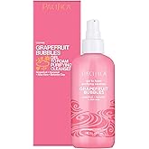 Pacifica Grapefruit Bubbles Gel-to-Foam Cleanser - Gentle Face Wash for Oily & Combination Skin, Helps Remove Excess Oil & Impurities, Helps Brighten, Vegan & Cruelty-Free Formula Dermatologist Tested
